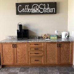 coffee station